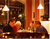 Foto (Karl Villmer): Beim Neujahrsblitz